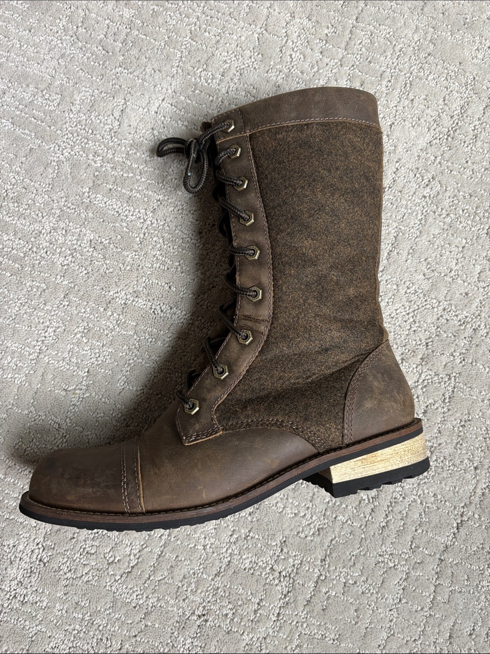 Kodiak Eden Brown Lace-Up Women's Mid-Calf Boot